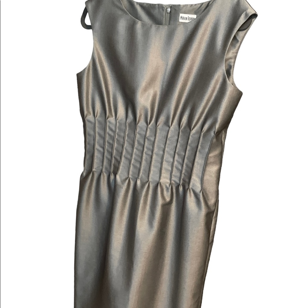 Marvin Richards Silver Sleeveless Dress Size 12